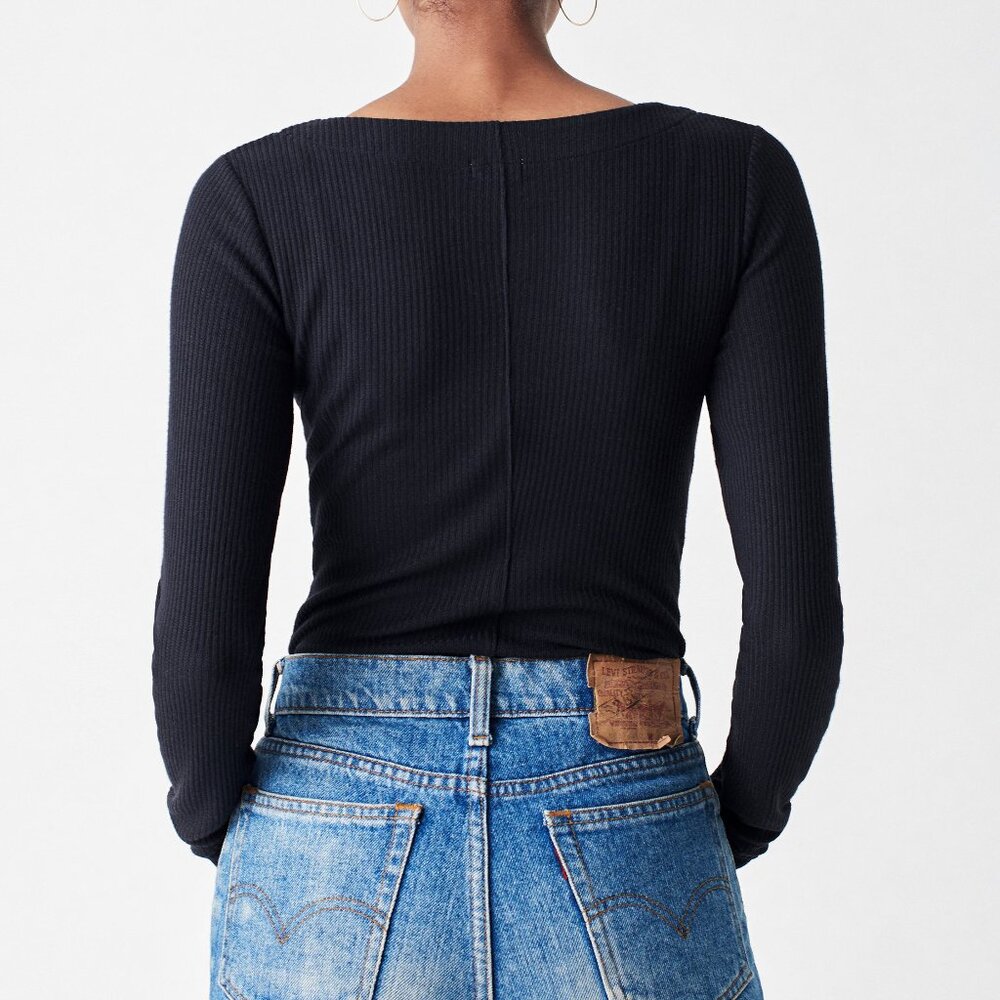 FAHERTY Ribbed Bodysuit - Picture 4 of 14